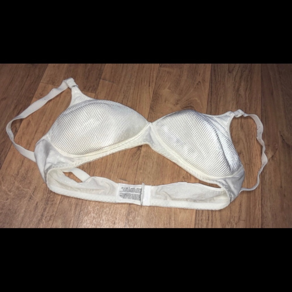 White Hanes Padded Bra